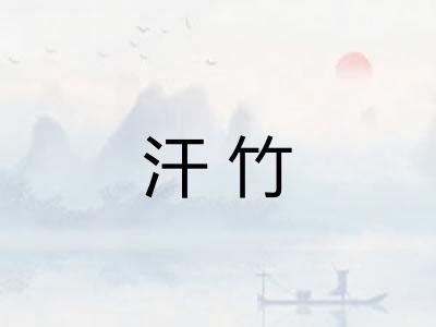 汗竹 汗竹