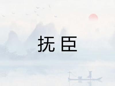 抚臣