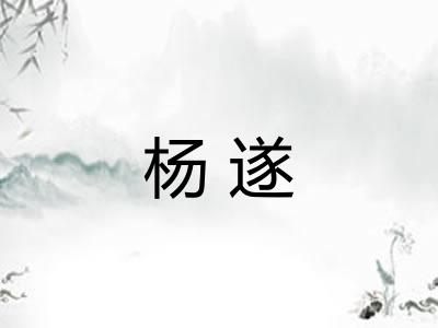 杨遂