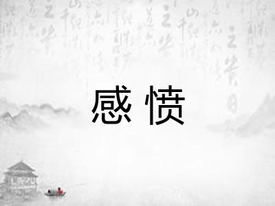 感愤 感愤