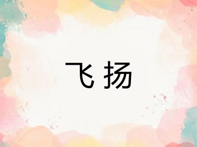 飞扬 飞扬