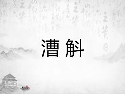 漕斛