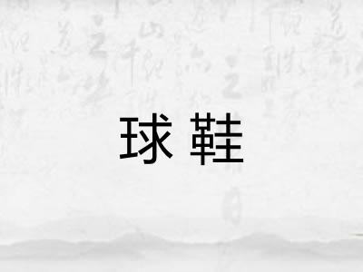 球鞋 球鞋