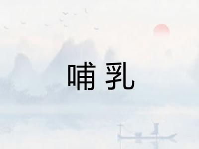 哺乳