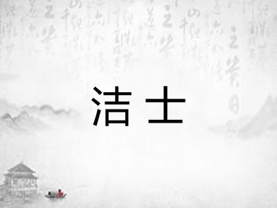 洁士