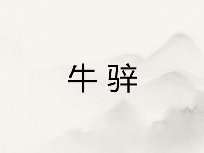 牛骍 牛骍