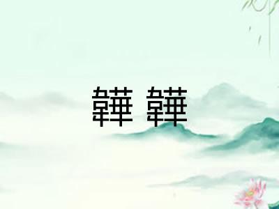 韡韡