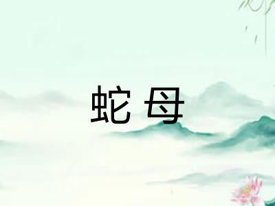 蛇母