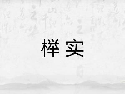榉实