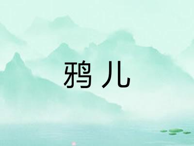 鸦儿