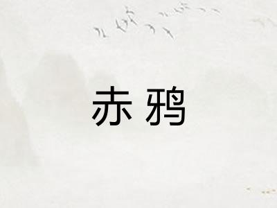 赤鸦