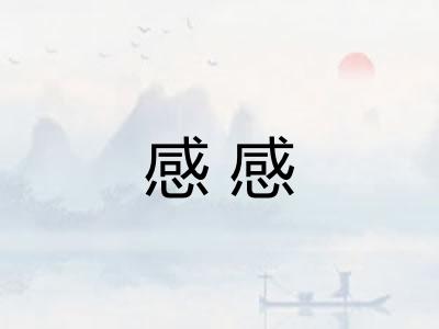 感感