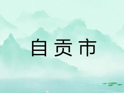 自贡市 自贡市