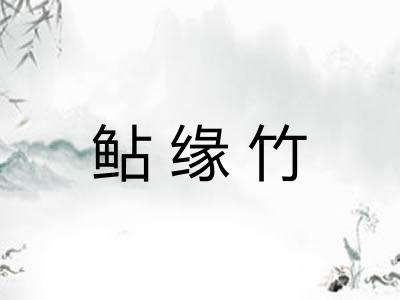鲇缘竹 鲇缘竹