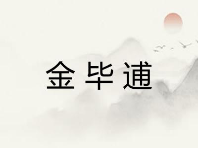 金毕逋