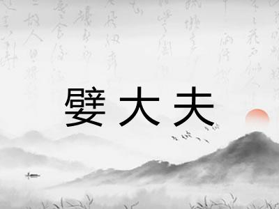 嬖大夫