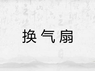 换气扇 换气扇