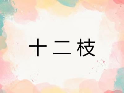 十二枝 十二枝