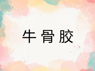 牛骨胶 牛骨胶