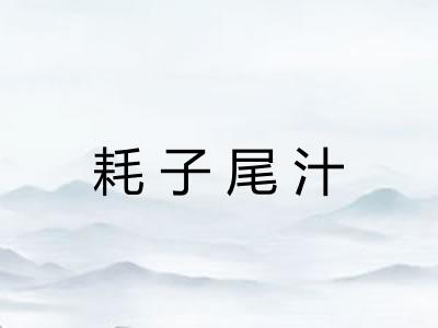 耗子尾汁