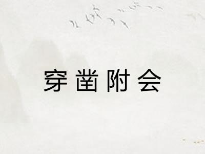 穿凿附会