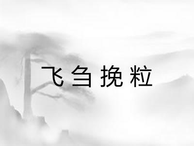 飞刍挽粒 飞刍挽粒