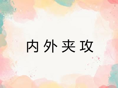 内外夹攻