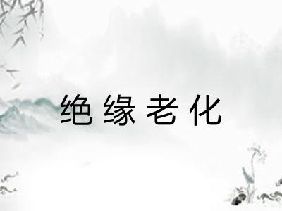 绝缘老化