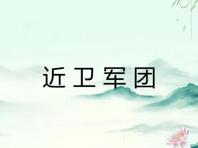 近卫军团