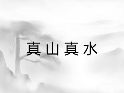 真山真水