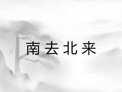 南去北来