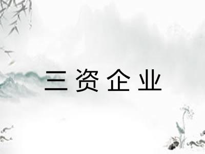 三资企业 三资企业