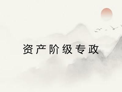 资产阶级专政 资产阶级专政